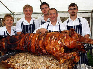 Supporting image for story: Ludlow Food Festival - day one