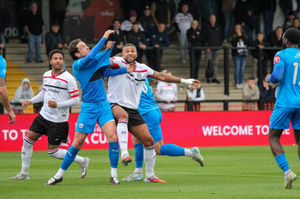 Hednesford Town vs Billericay Town. Pic: Harry Owen