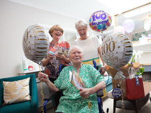 Supporting image for story: 'Good living and lots of fresh air' is secret to long and happy life says 100-year-old Margery