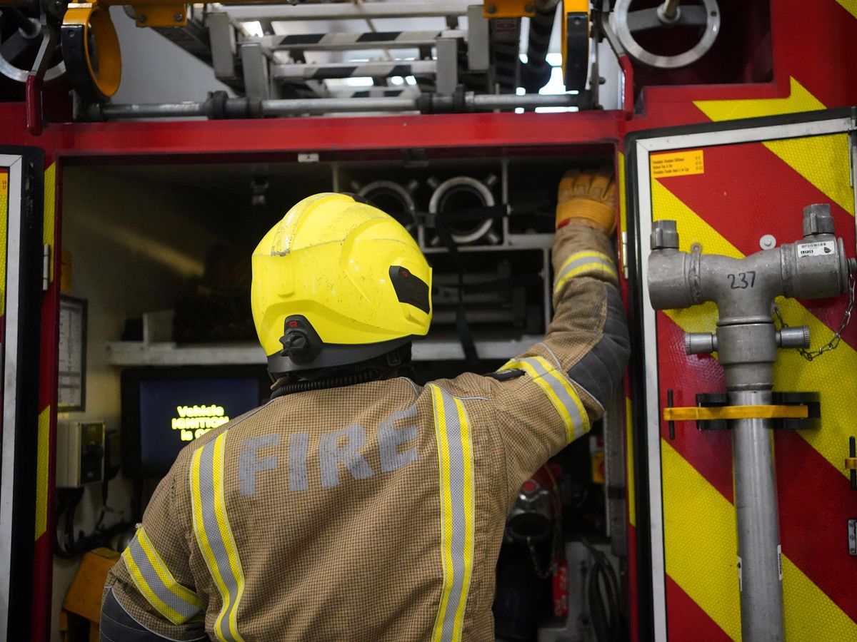 Person released by firefighters in Telford crash this afternoon (Tuesday)