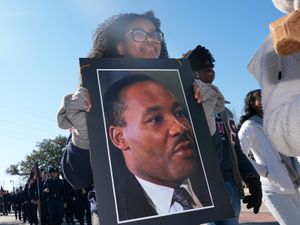 Supporting image for story: MLK Day kicks off at Atlanta congregation with daughter’s warning