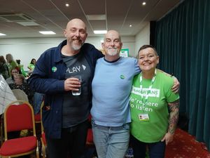 Adrian Harvey, Mark Ingram & Carol Ingram