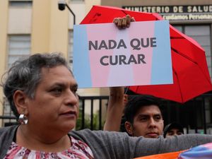 Supporting image for story: Protests in Peru against classification of gender identities as ‘mental illness’
