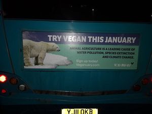 The adverts were removed due to complaints, Arriva said in an email