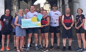 The £2,000 profit from last year's race was donated to Severn Hospice.