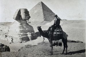 George Percy James pictured in Egypt 1917/18