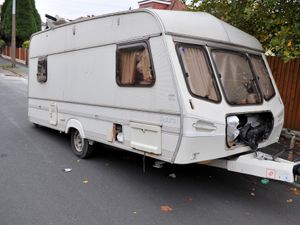 Supporting image for story: Outrage as caravan full of waste dumped in Wednesfield street