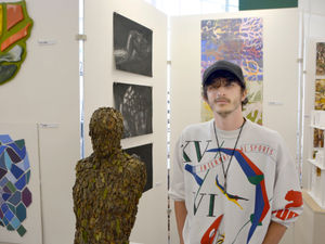 Supporting image for story: College holds art and design show
