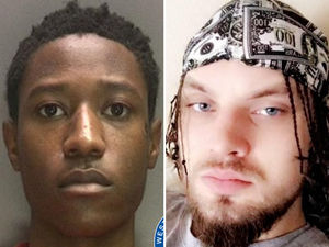 Sean Bulle, left, stabbed Paulius Petrasiunas, right, to death