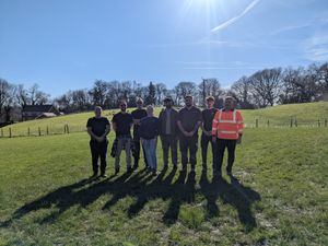 Supporting image for story: Volunteers plant new hedgerow in Ironbridge Gorge