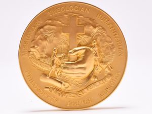 Supporting image for story: Shropshire's Halls to sell Nobel Peace Prize winner's £20,000 memorial gold medallion