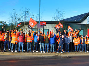 Supporting image for story: Sandwell bin workers strike for fourth day in bullying and working conditions row