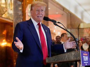 Supporting image for story: Donald Trump raised £110m in May, helped by guilty verdict in hush money trial