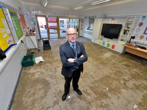 Supporting image for story: Tipton Green Junior School will close for second day after burst water main flood
