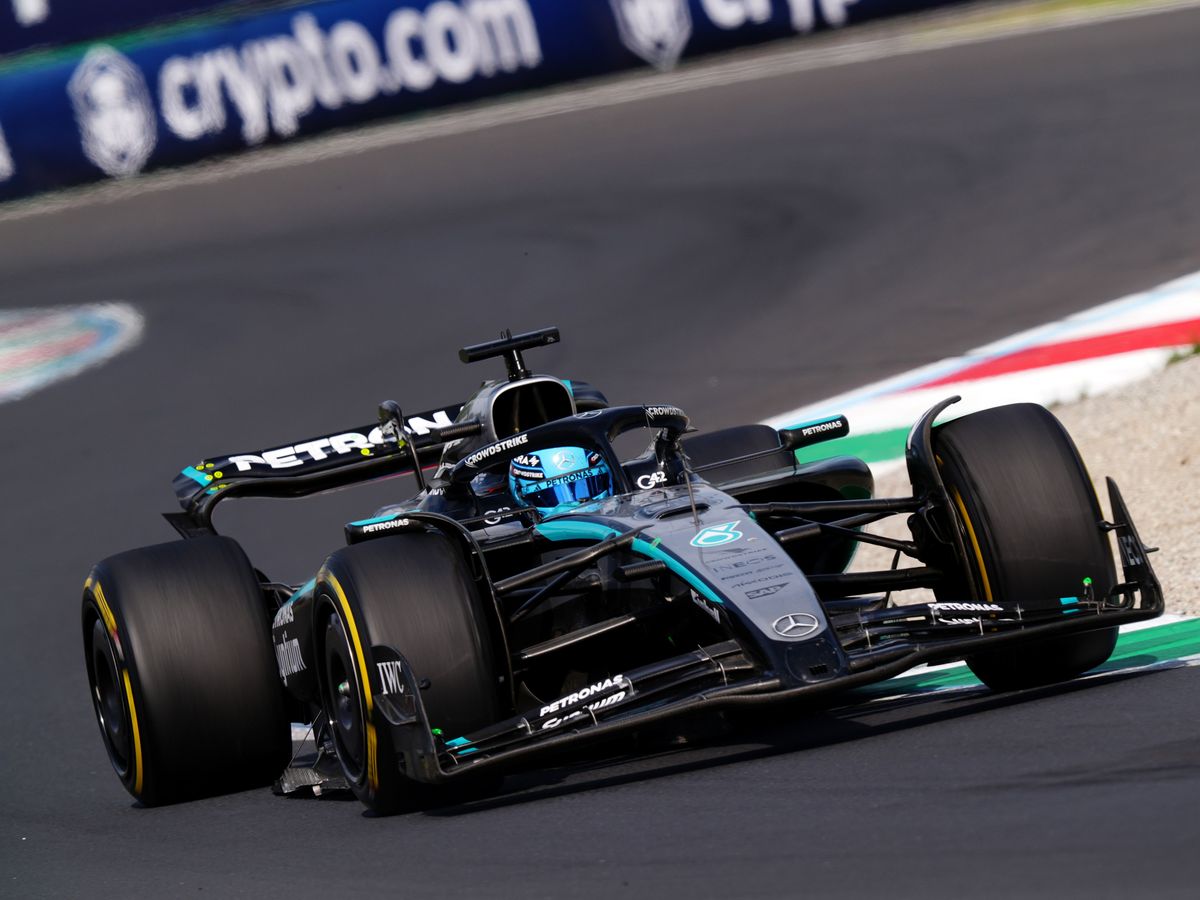 George Russell claims pole position at Singapore Grand Prix