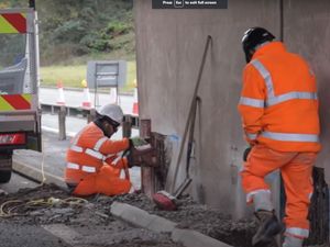 Supporting image for story: Latest phase of essential A442 roadworks set to end this summer