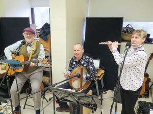 Musical entertainment was provided by O’r Galon