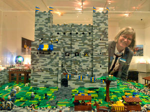 Supporting image for story: Lego everywhere at Shrewsbury awards - with pictures