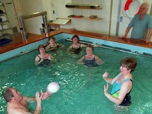 Supporting image for story: Letter: Hydrotherapy made a big difference