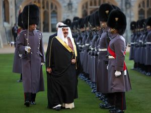 Supporting image for story: King hosts Bahrain’s sovereign at Windsor amid criticism of the visit