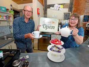 Supporting image for story: Whittington Castle preparing to reopen tea room as crowdfunder raises £11,000