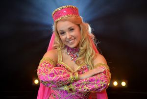 Chloe Barlow plays the Spirit of the Ring