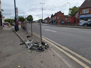 Supporting image for story: Walsall road reopens after being 'partially blocked' due to crash near McDonalds