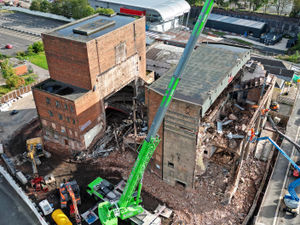 Supporting image for story: New photos show work continuing on historic Dudley Hippodrome site