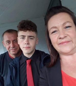 Wayne, Ethan and Emma Hicks