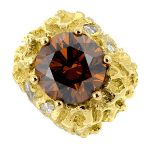 The ring is expected to make £50,000 to £70,000 at auction. Photo: Fellows Auctioneers.