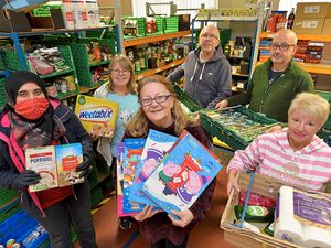 Supporting image for story: Feed a Family This Christmas: Meet the volunteers at Cannock Food Bank