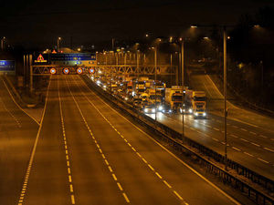 Supporting image for story: M6 closed in both directions as man threatens to jump