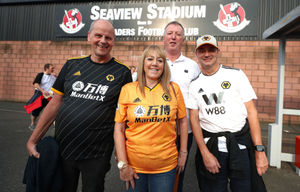 Wolves’ first away trip in 39 years was just across the Irish Sea