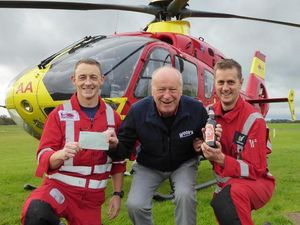 Supporting image for story: Beer raises money for Midlands Air Ambulance