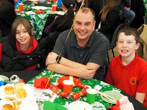 Supporting image for story: Newport students host festive afternoon tea