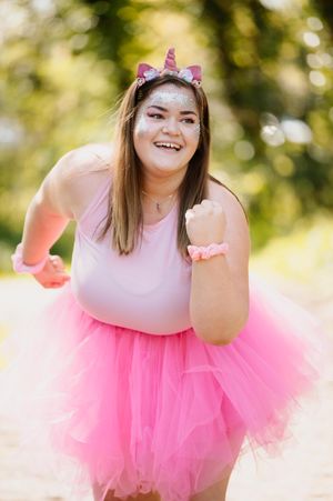 20-year-old Charlotte Macey from Telford will be taking on the virtual Race For Life 2021