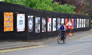 Some of the artwork in Bilston