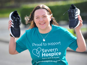 Supporting image for story: Liz's 48 mile challenge in aid of Severn Hospice which cared for her father