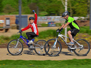 Supporting image for story: Telford schoolboy, 10, gets on his bike for charity