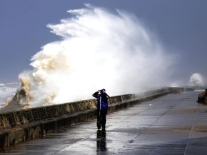 Supporting image for story: UK set to be battered by up to 80mph winds in first named storm of season