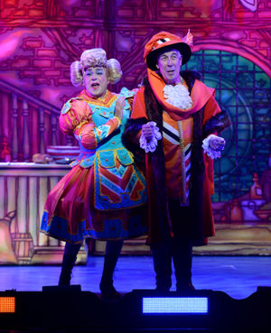 Full dress rehearsal of the Dick Whittington panto at the Grand Theatre in Wolverhampton