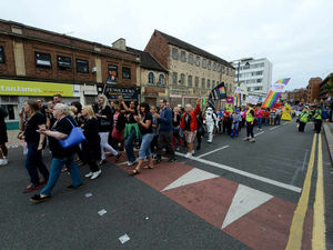 Supporting image for story: Wolverhampton Pride fills streets of city in biggest event