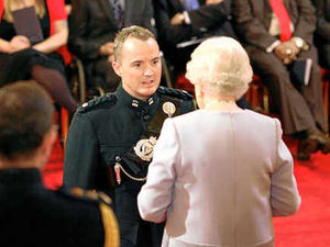 Supporting image for story: Royal Irish Regiment soldiers honoured for actions on tour