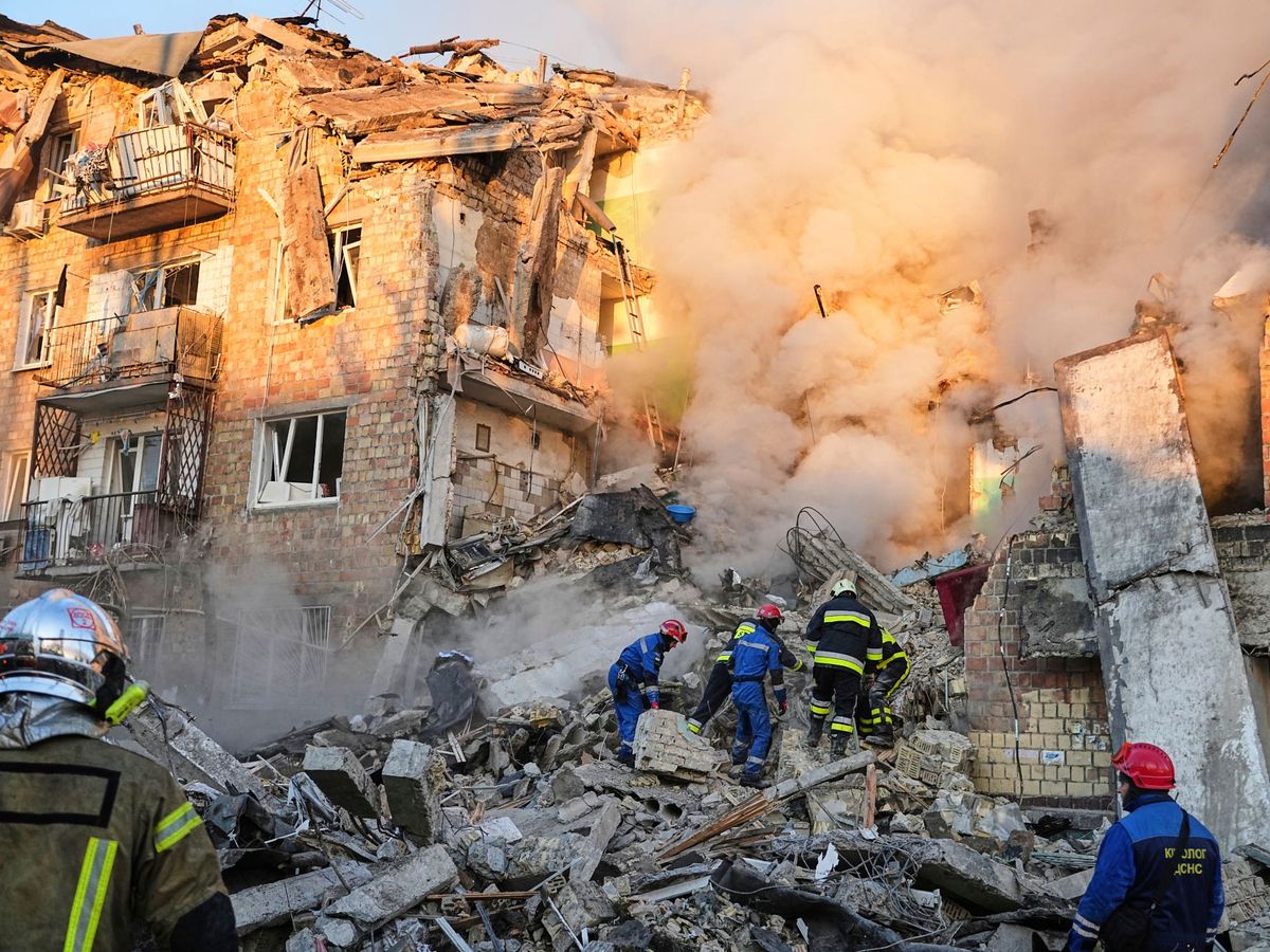 EU defence ministers meet to discuss Ukraine war after latest attack on Kyiv