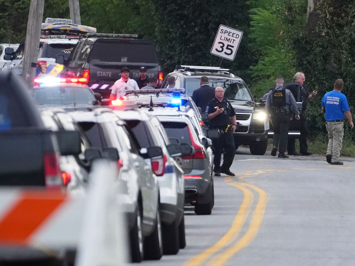 Three police officers killed and two wounded in shooting in rural Pennsylvania