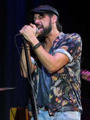 Dave Small performs at The Edge Arts Centre, Much Wenlock. Photo: Bob May