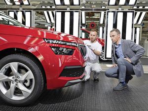 Supporting image for story: Production of the Skoda Kamiq small SUV has begun