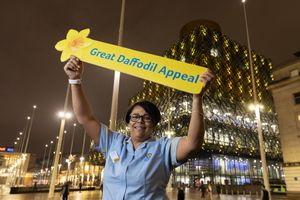 Annie Wade, Marie Curie Healthcare assistant based in Birmingham 