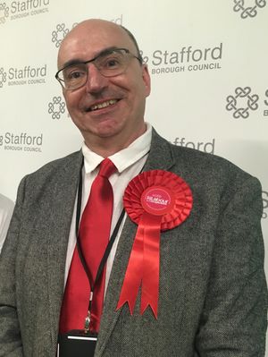 Cllr Ant Reid (Coton). Photo by Staffordshire LDR Kerry Ashdown. Free for use by all LDRS partners