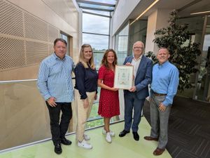 Supporting image for story: Housing association reaccredited for sustainability work